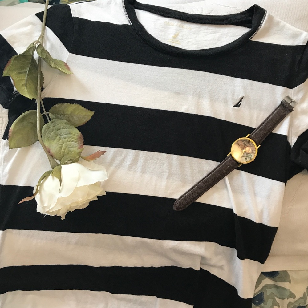 Casual striped nautica top